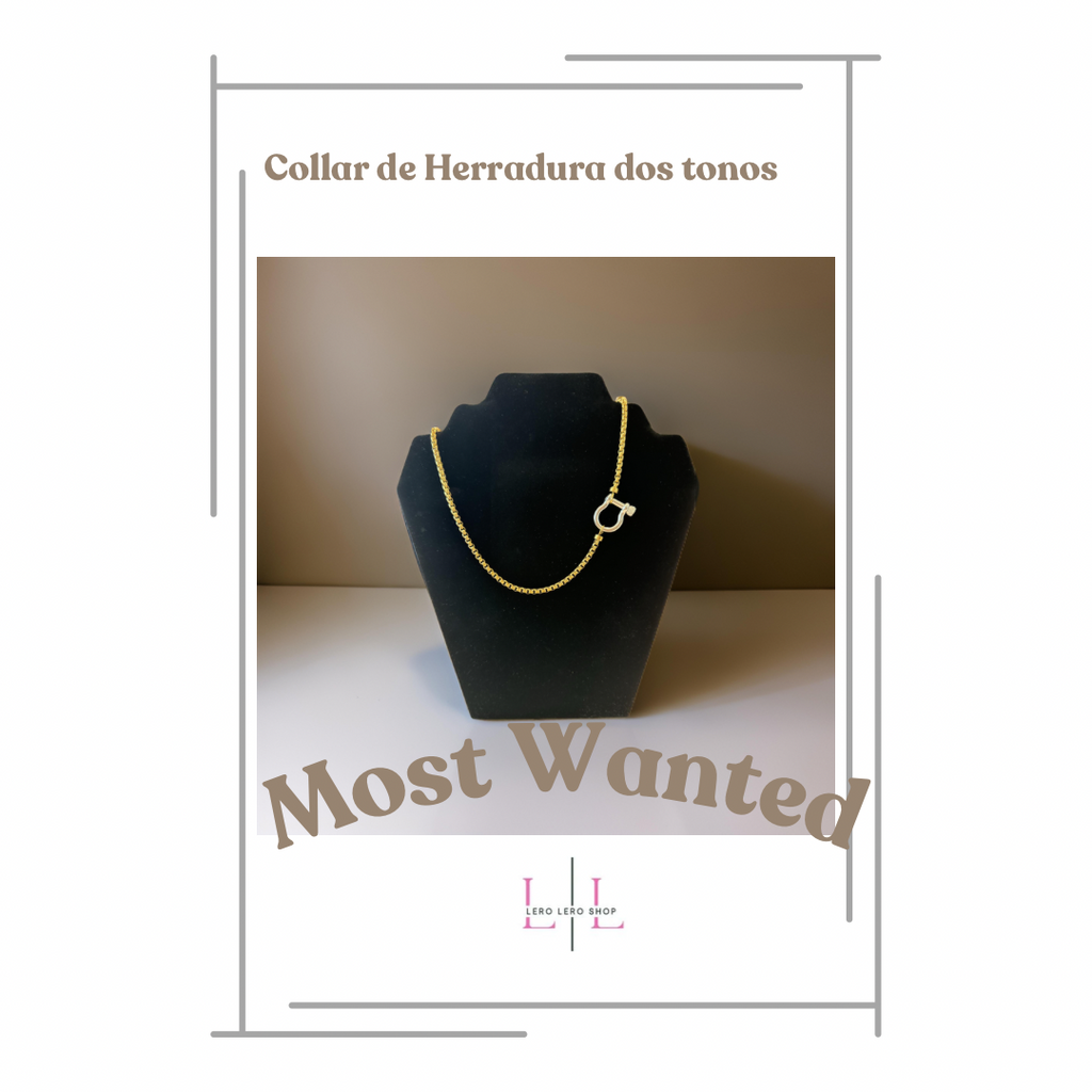 Collar dos tonos de Herradura