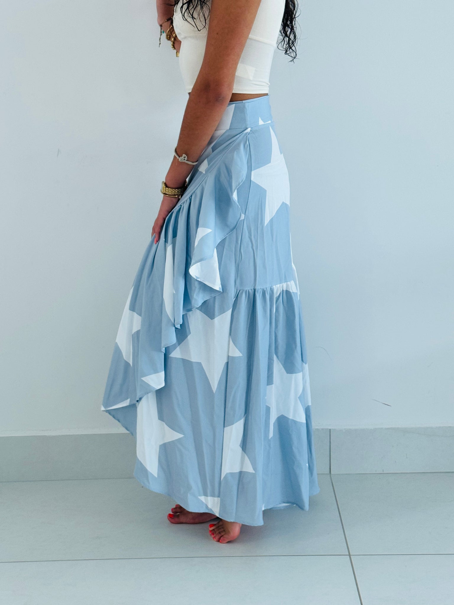 Stars Wrap Around Skirt